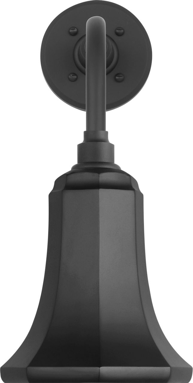 Academy 11" Rex Barn Light in Matte Black with 7.5" Matte Black Savannah Shade