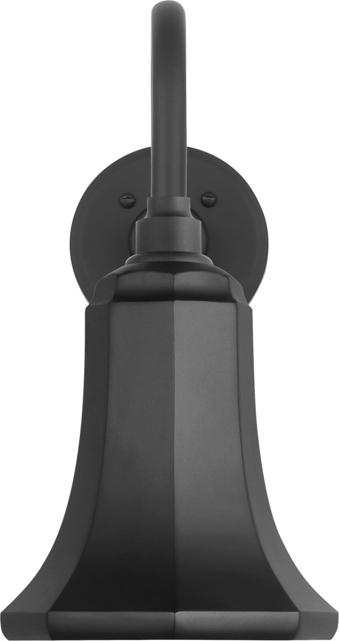 Academy 11" Flynn Barn Light in Matte Black with 7.5" Matte Black Savannah Shade