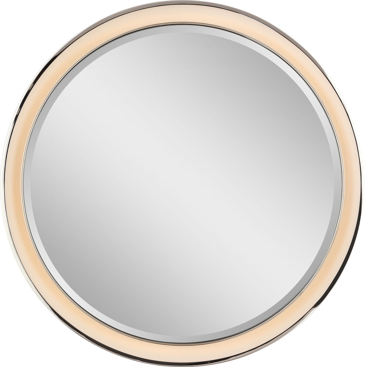 Tricia 24" Illuminated Round Mirror