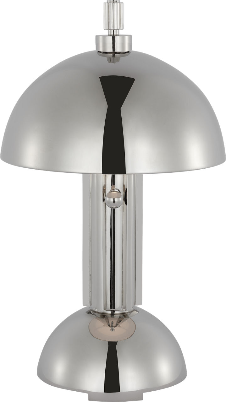 Dally 13" Desk Lamp in Polished Nickel