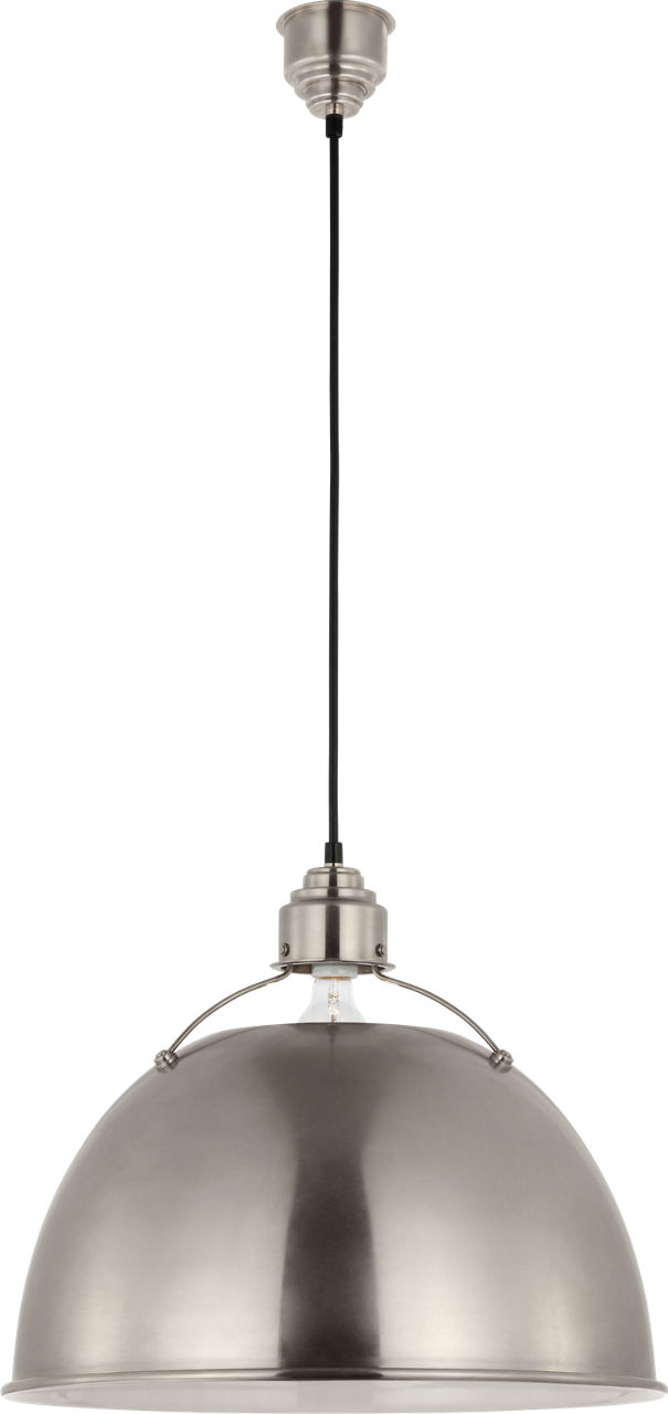 Eugene Large Pendant in Antique Nickel