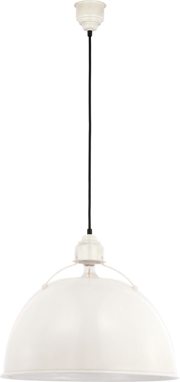 Eugene Large Pendant in Antique White