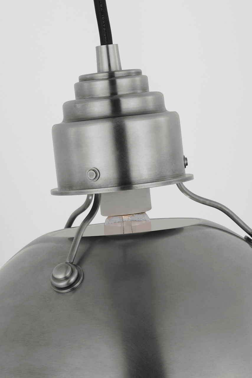 Eugene Small Pendant in Antique Nickel