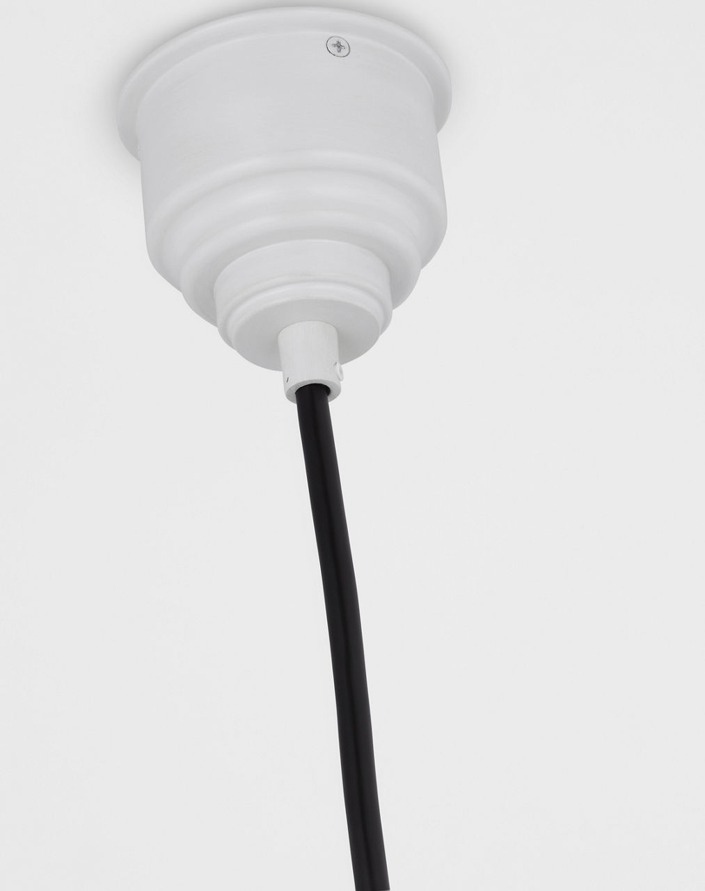 Eugene Small Pendant in Antique White