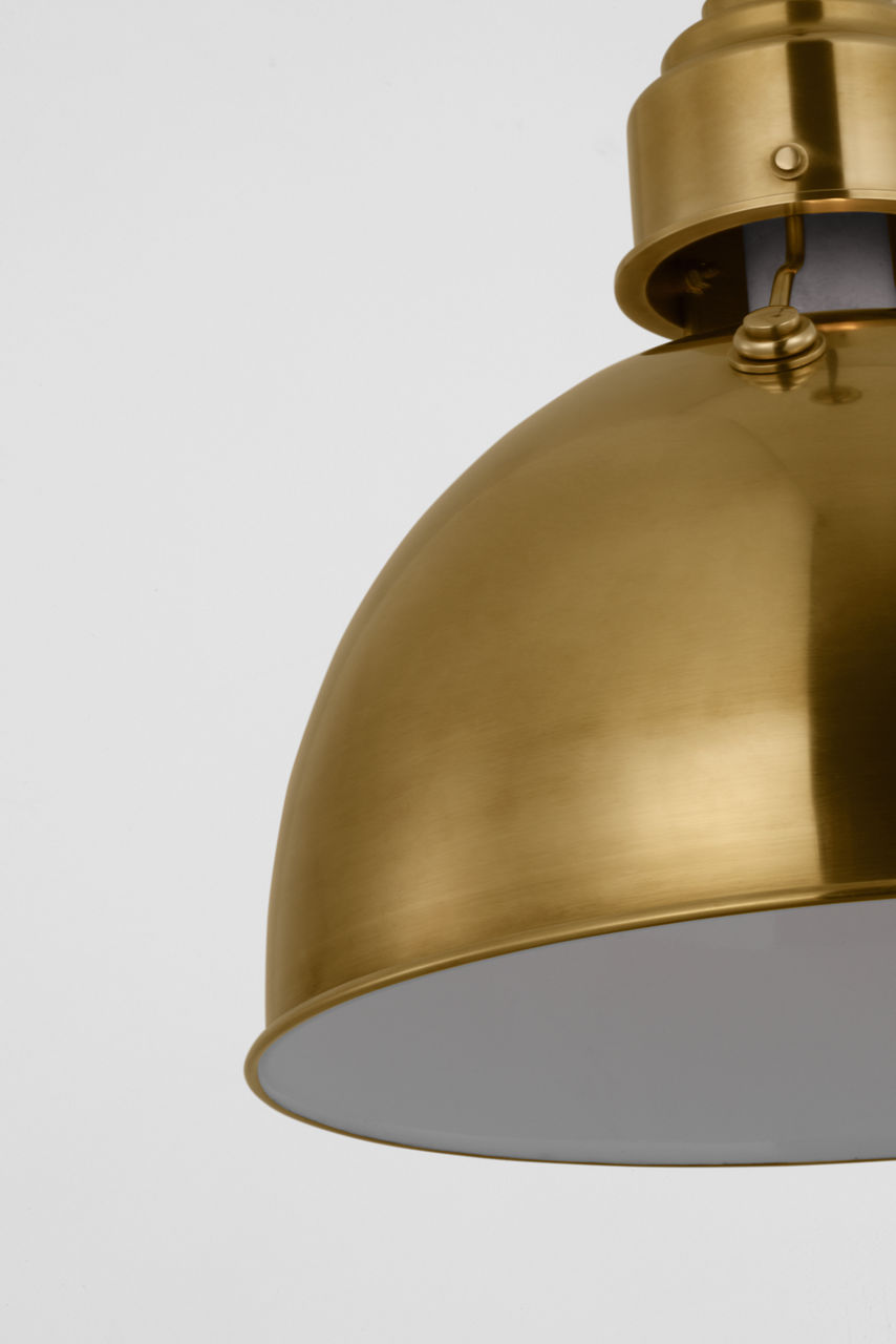Eugene Small Pendant in Hand-Rubbed Antique Brass