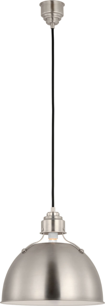 Eugene Medium Pendant in Antique Nickel