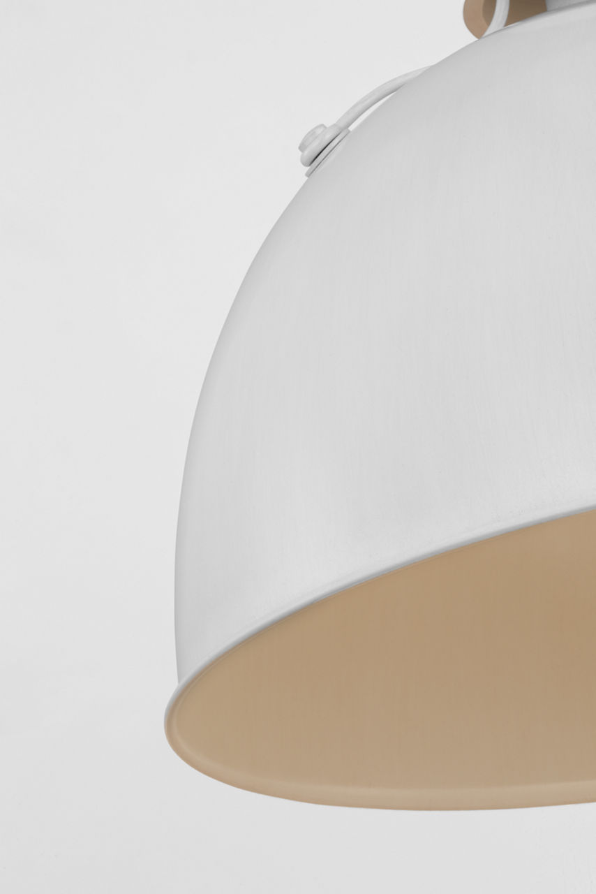 Eugene Medium Pendant in Antique White