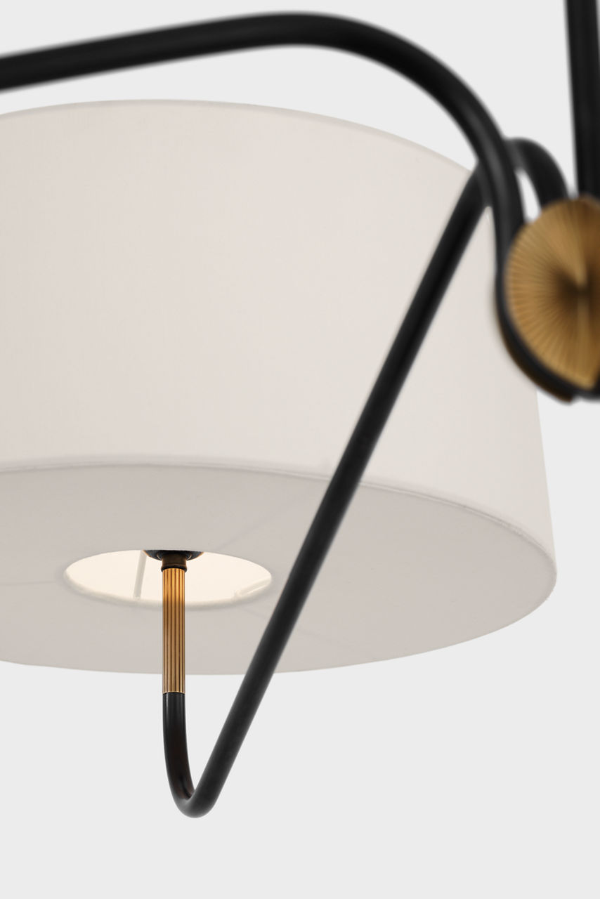 Canto Grande Four Arm Chandelier - TOB5350 | Visual Comfort
