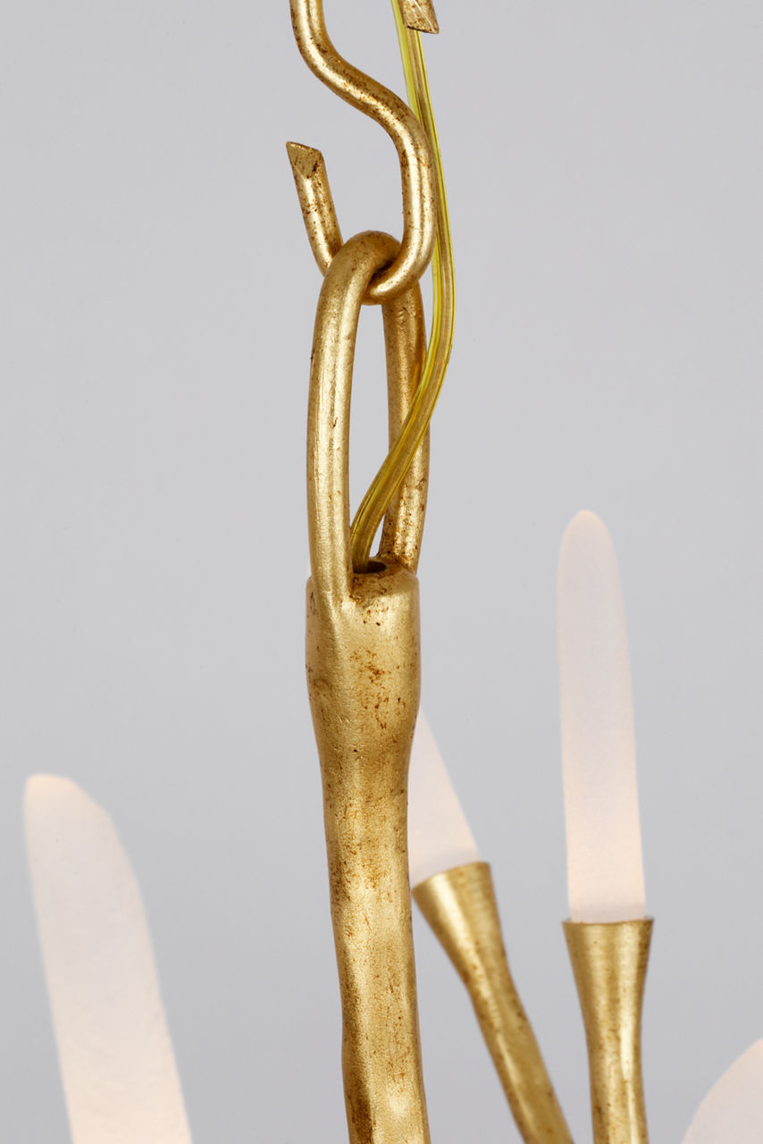 Tirucalli 39" Sculpted Chandelier - alternate view