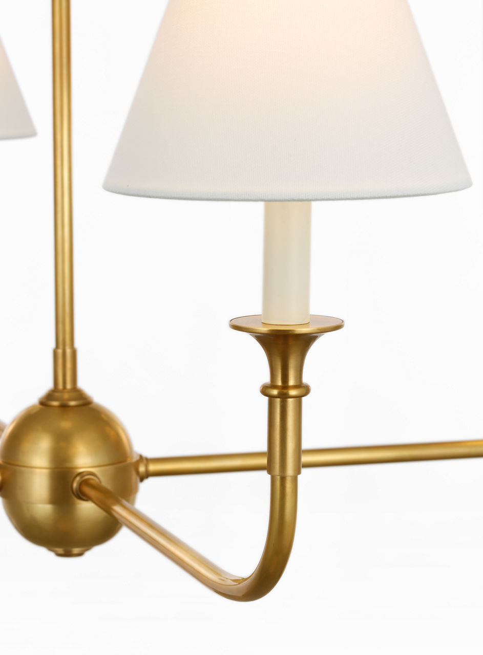 Piaf Large Chain Hung Chandelier - TOB5460 | Visual Comfort