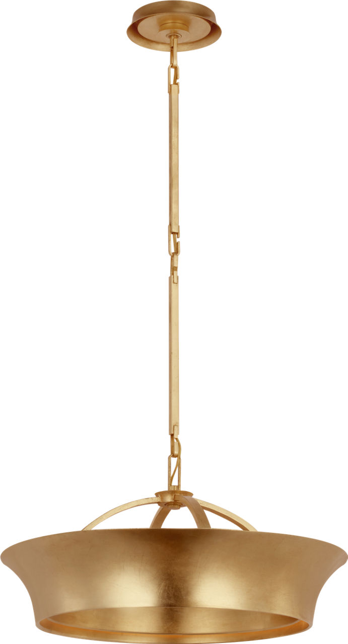 Garland 20" Dual Lit Ring Chandelier in Gild