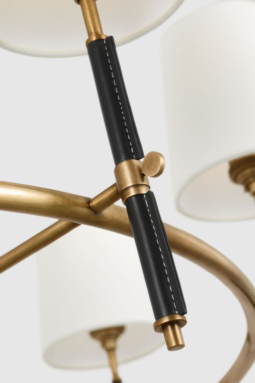 Bryant Wrapped Ring Chandelier - TOB5588 | Visual Comfort