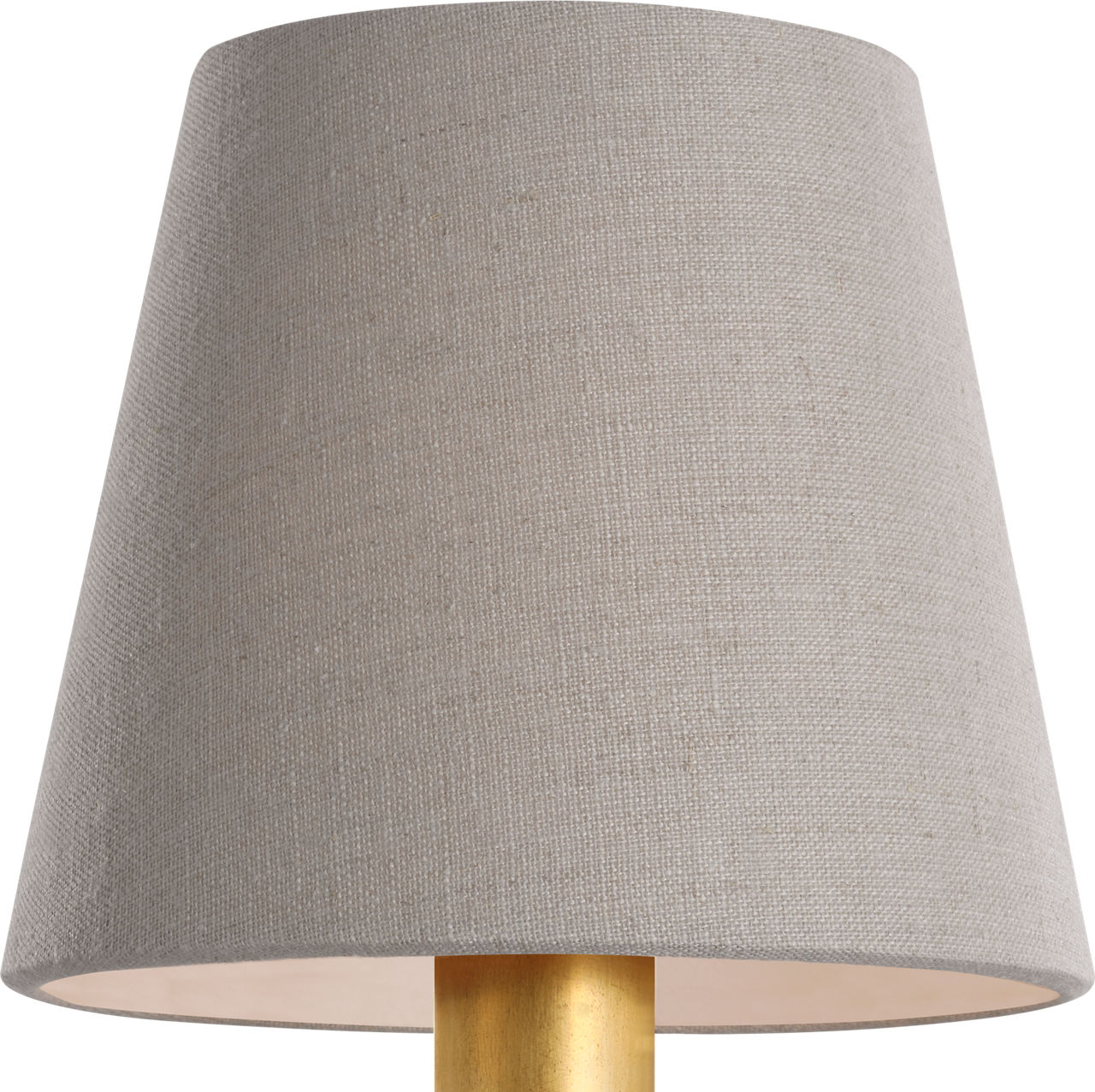 6" Natural Linen Empire Shade