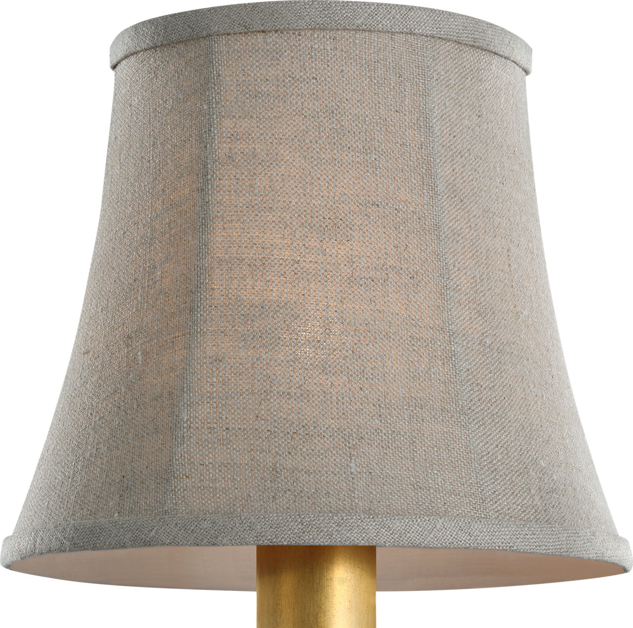 6" Natural Linen Soft Empire Shade