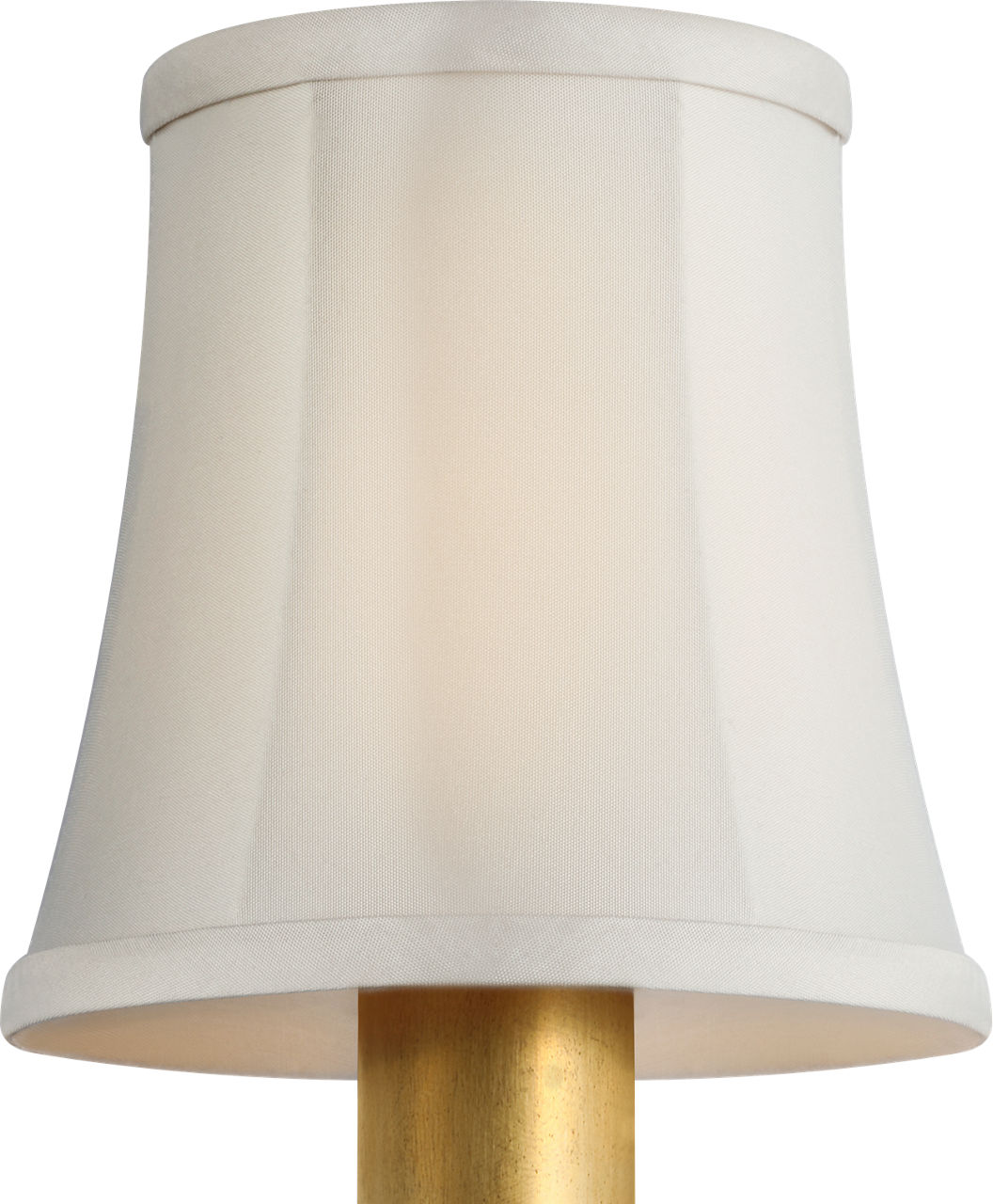 4" Champagne Silk Bell Empire Shade