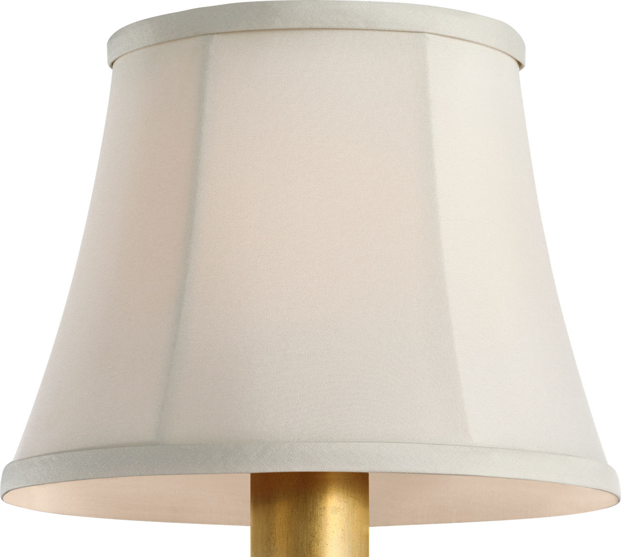 6" Champagne Silk Bell Empire Shade