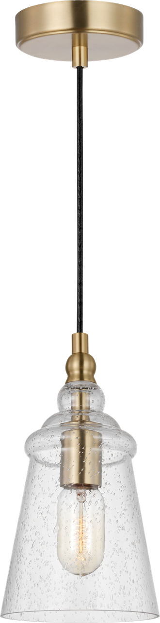 Loras Mini Pendant Satin Brass